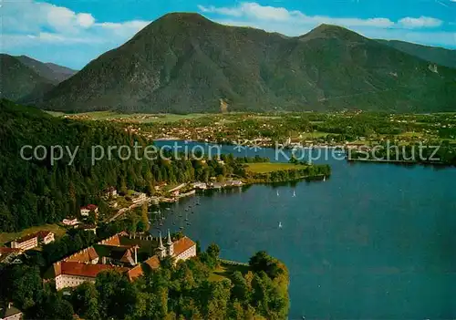 AK / Ansichtskarte Tegernsee Schloss und Wallberg Kat. Tegernsee