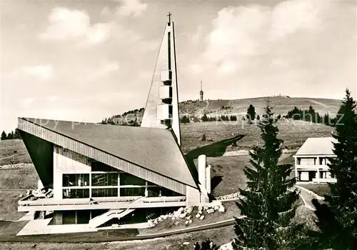 AK / Ansichtskarte Feldberg Schwarzwald Kirche der Verklaerung Christi Kat. Feldberg (Schwarzwald)