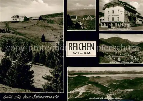 AK / Ansichtskarte Belchen Baden Hotel Belchenhaus  Kat. Neuenweg