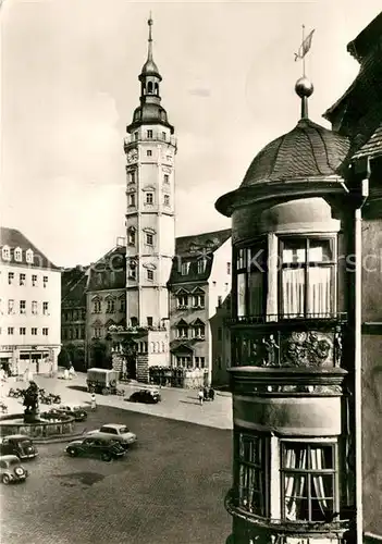 AK / Ansichtskarte Gera Apothekenerker Rathaus  Kat. Gera