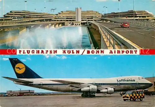 AK / Ansichtskarte Lufthansa Flughafen Koeln Bonn  Kat. Flug