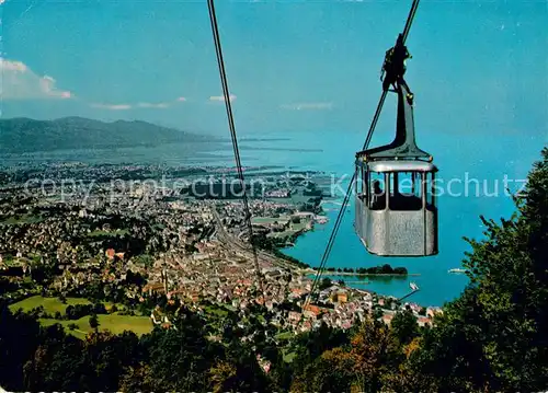 AK / Ansichtskarte Seilbahn Pfaender Bregenz Bodensee  Kat. Bahnen