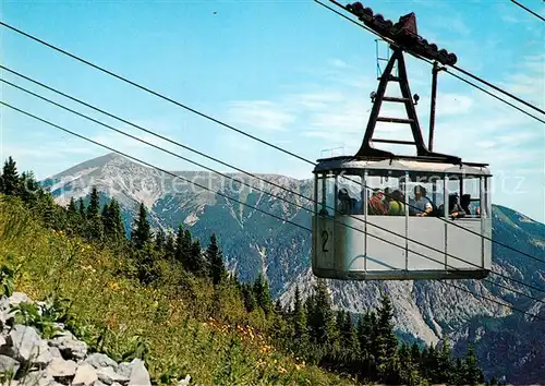 AK / Ansichtskarte Seilbahn Rax Schneeberg Kat. Bahnen