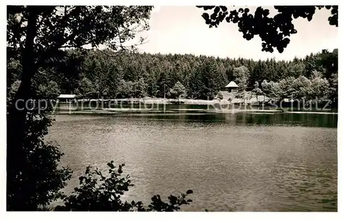 AK / Ansichtskarte Grafenhausen Schwarzwald Schluechtsee Kat. Grafenhausen