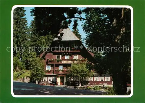 AK / Ansichtskarte Baerental Feldberg Gasthof Adler Kat. Feldberg (Schwarzwald)