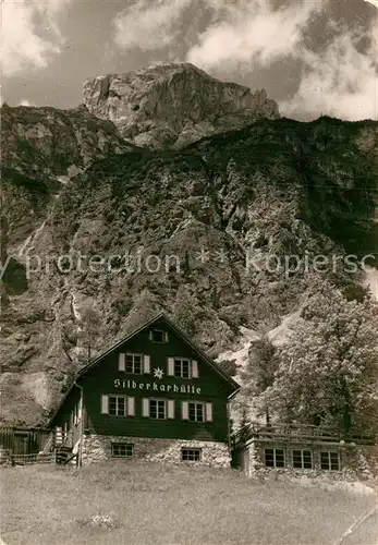 AK / Ansichtskarte Ramsau Dachstein Steiermark Silberkarklamm Berghuette Dachsteingebirge Kat. Ramsau am Dachstein