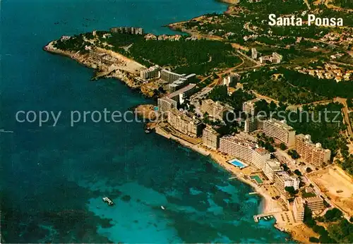 AK / Ansichtskarte Santa Ponsa Mallorca Islas Baleares Vista aerea  Kat. Calvia