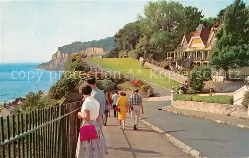 AK / Ansichtskarte Shanklin Cliff Walk and Keats Green Kat. Isle of Wight