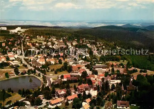 AK / Ansichtskarte Hahnenklee Bockswiese Harz Fliegeraufnahme Kat. Goslar