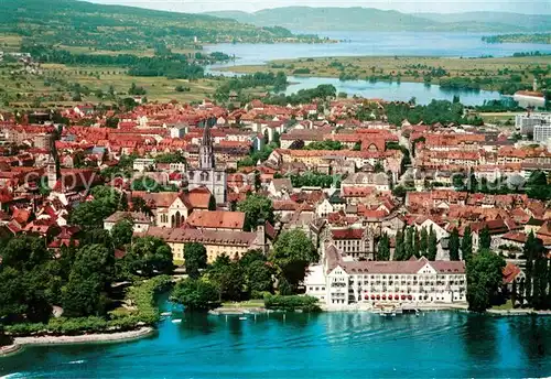 AK / Ansichtskarte Konstanz Bodensee Stadtkern Inselhotel Kat. Konstanz