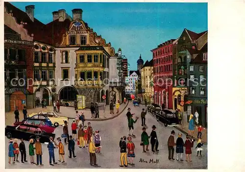 AK / Ansichtskarte Muenchen Hofbraeuhaus am Platzl Kat. Muenchen