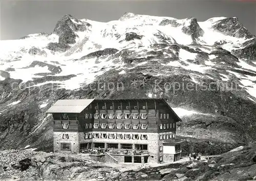 AK / Ansichtskarte Rudolfshuette Berghaus mit Hochfilleck Kat. Uttendorf