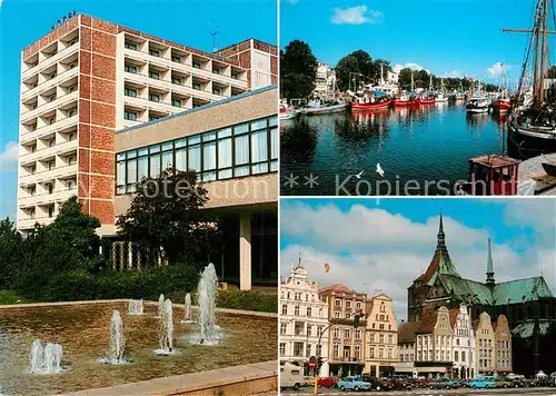 AK / Ansichtskarte Rostock Mecklenburg Vorpommern Radisson Hotel Marktplatz Kat. Rostock