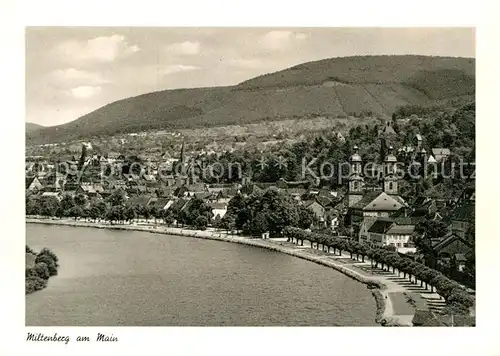 AK / Ansichtskarte Miltenberg Main Panorama Kupfertiefdruck Kat. Miltenberg