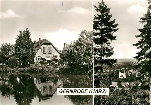 AK / Ansichtskarte Gernrode Harz HO Gaststaette Bueckenmuehle  Kat. Gernrode Harz