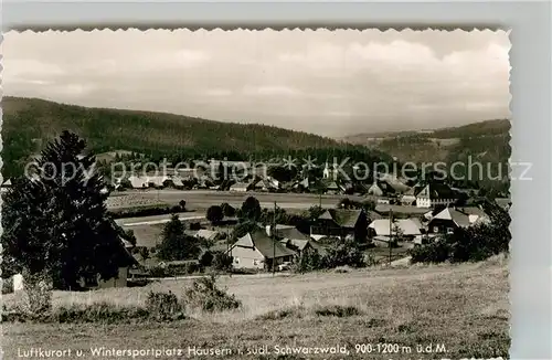 AK / Ansichtskarte Haeusern Schwarzwald Teilansicht  Kat. Haeusern