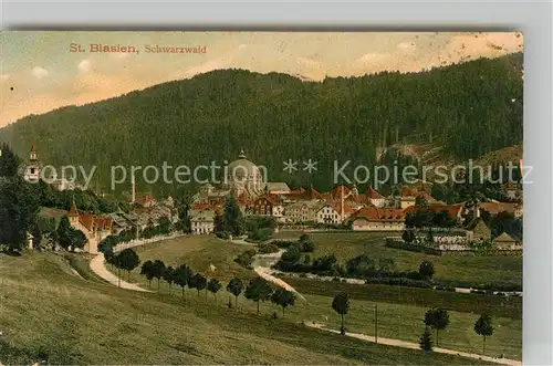 AK / Ansichtskarte St Blasien Panorama  Kat. St. Blasien