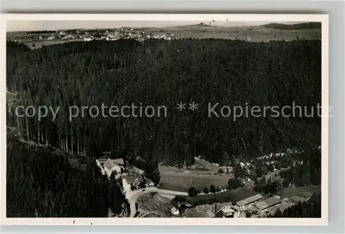 AK / Ansichtskarte Bonndorf Schwarzwald Fliegeraufnahme Kat. Bonndorf