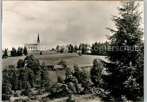 AK / Ansichtskarte Blasiwald Kirche Kat. Schluchsee