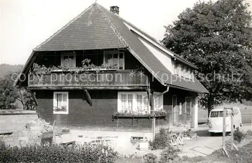 AK / Ansichtskarte Menzenschwand Pension Kat. St. Blasien