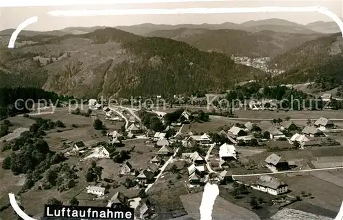 AK / Ansichtskarte Haeusern Schwarzwald Fliegeraufnahme Kat. Haeusern