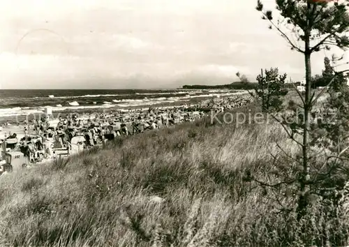 AK / Ansichtskarte Zinnowitz Ostseebad Strand