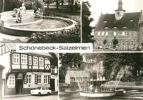 AK / Ansichtskarte Salzelmen Bad Kreismuseum Rosmarienstrasse Fachwerkhaus  Kat. Schoenebeck