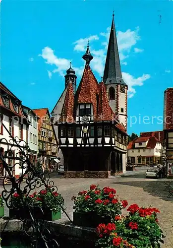 AK / Ansichtskarte Michelstadt Rathaus  Kat. Michelstadt