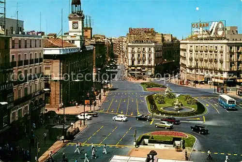 AK / Ansichtskarte Madrid Spain Puerta del Sol  Kat. Madrid