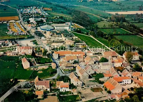 AK / Ansichtskarte Taize Saone et Loire Eglise de la Reconciliation avec tentes du Concile des jeunes Fliegeraufnahme Kat. Taize