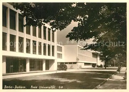 AK / Ansichtskarte Dahlem Berlin Freie Universitaet Kat. Berlin