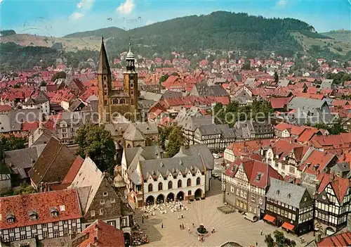 AK / Ansichtskarte Goslar Marktplatz Kirche Kat. Goslar