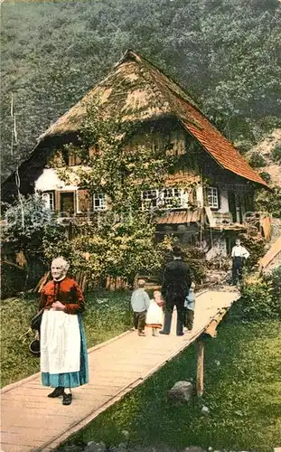 AK / Ansichtskarte Zell Wiesental Bauernhaus Kat. Zell im Wiesental