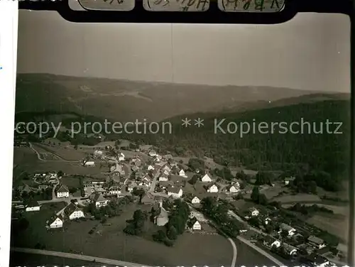 AK / Ansichtskarte Haeusern Schwarzwald Fliegeraufnahme Kat. Haeusern