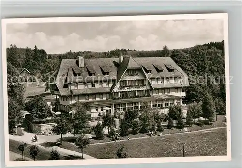 AK / Ansichtskarte Hinterzarten Hotel Weisses Roessle Kat. Hinterzarten