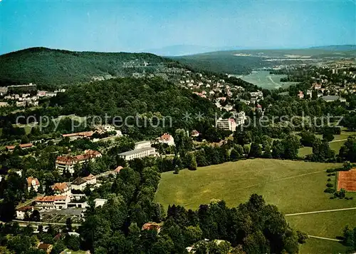 AK / Ansichtskarte Bad Kissingen Fliegeraufnahme Luitpoldpark und Kurh?user Bismarckstrasse Kat. Bad Kissingen