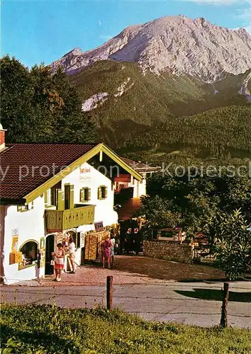 AK / Ansichtskarte Watzmann Berggastst?tte Zipfh?usl Kat. Berchtesgaden