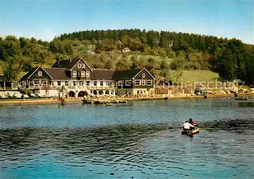 AK / Ansichtskarte Diepental Caf? Restaurant Talsperre Kat. Leichlingen (Rheinland)