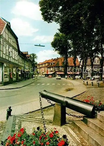 AK / Ansichtskarte Bad Bevensen L?neburger Strasse Kanone Kat. Bad Bevensen