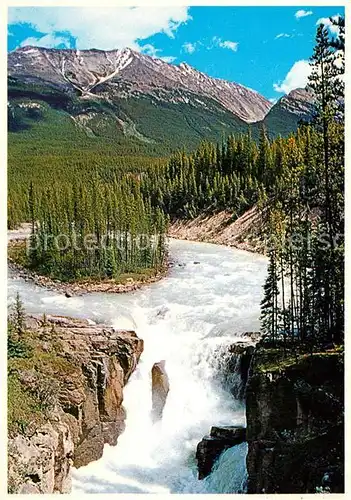 AK / Ansichtskarte Jasper Alberta Sunwapta Falls Kat. Jasper