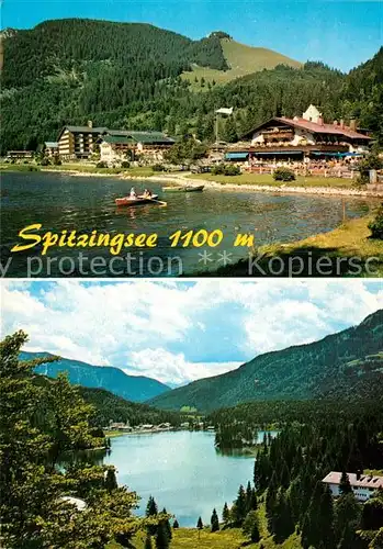 AK / Ansichtskarte Spitzingsee Bergdorf Bayerische Alpen Postgasthof St Bernhard Willy Merkl Heim Hotel Kat. Schliersee