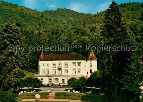 AK / Ansichtskarte Badenweiler Sanatorium Schlss Hausbaden Kat. Badenweiler