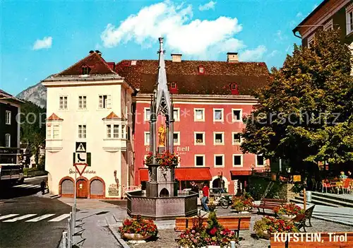 AK / Ansichtskarte Kufstein Tirol Marienbrunnen Kat. Kufstein