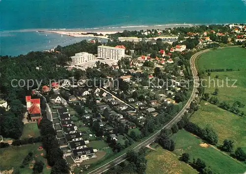 AK / Ansichtskarte Niendorf Ostseebad Fliegeraufnahme Carpe Diem Kat. Timmendorfer Strand