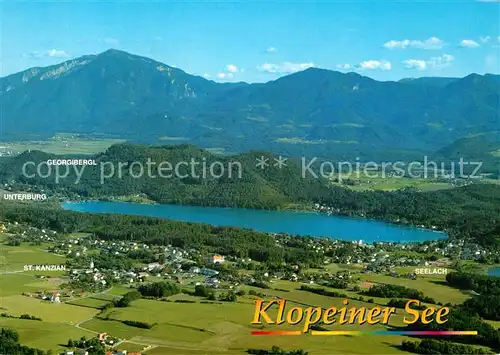 AK / Ansichtskarte Kanzian Klopeiner See St Panorama Kat. St. Kanzian am Klopeiner See