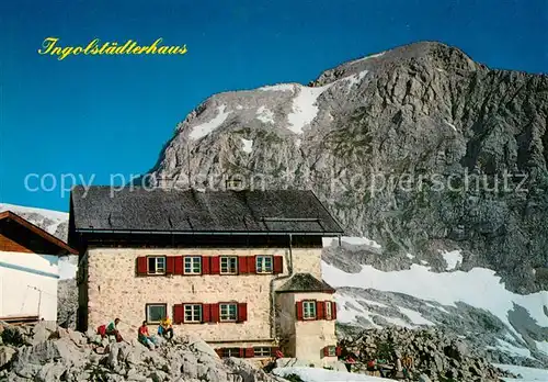 AK / Ansichtskarte Saalfelden Steinernes Meer Ingolstaedterhaus 