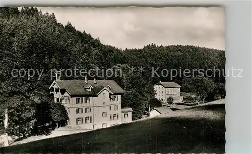 AK / Ansichtskarte Bonndorf Schwarzwald Gasthof Pension Steinasaege Kat. Bonndorf