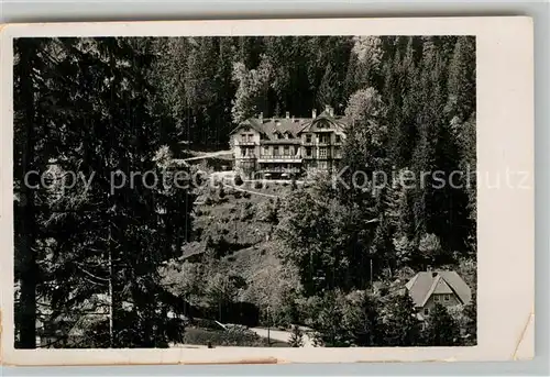 AK / Ansichtskarte St Blasien Muettererholungsheim Haus Kehrwieder Kat. St. Blasien