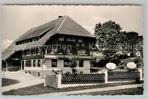 AK / Ansichtskarte Haeusern Schwarzwald Gasthof Pension Schoepperle Kat. Haeusern