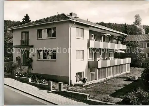 AK / Ansichtskarte Bad Koenig Odenwald Pension Schloessmann Kat. Bad Koenig